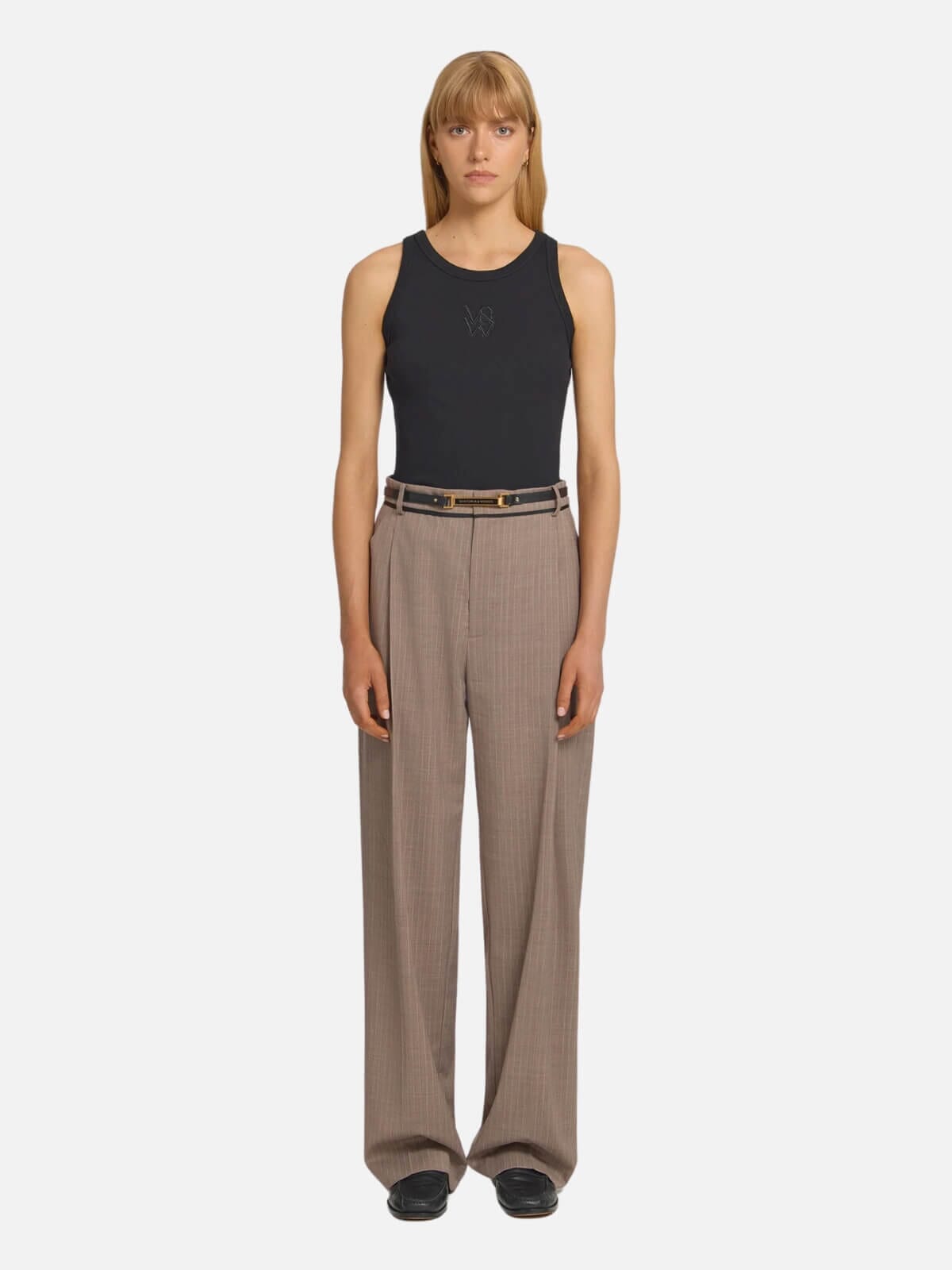 Viktoria & Woods | Hayes Tank - Black | Perlu