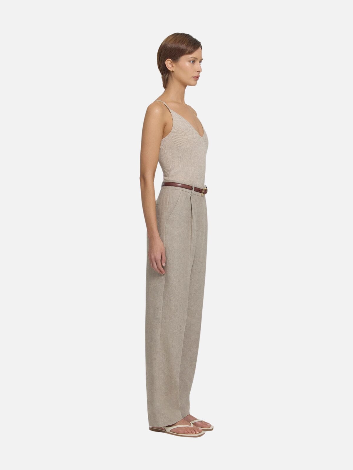 Hilton Trouser - Flax Pants Viktoria & Woods 