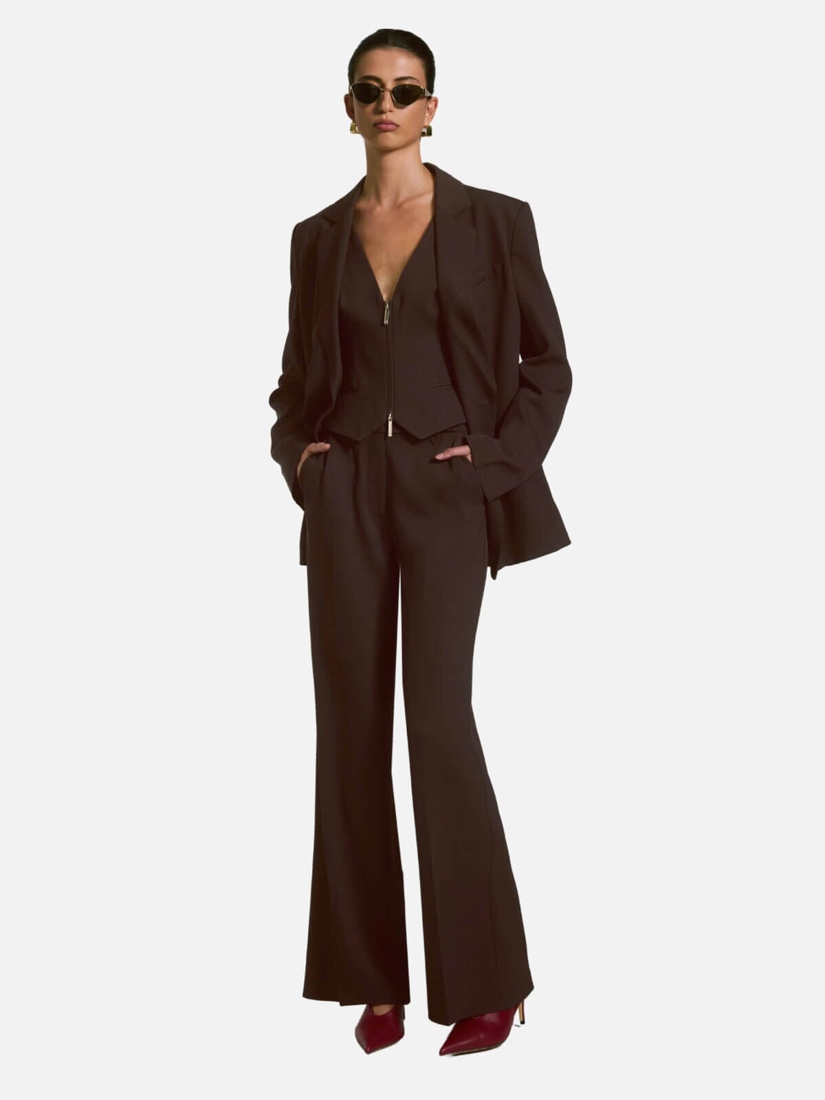 Viktoria & Woods | Jackman Trouser - Cocoa | Perlu