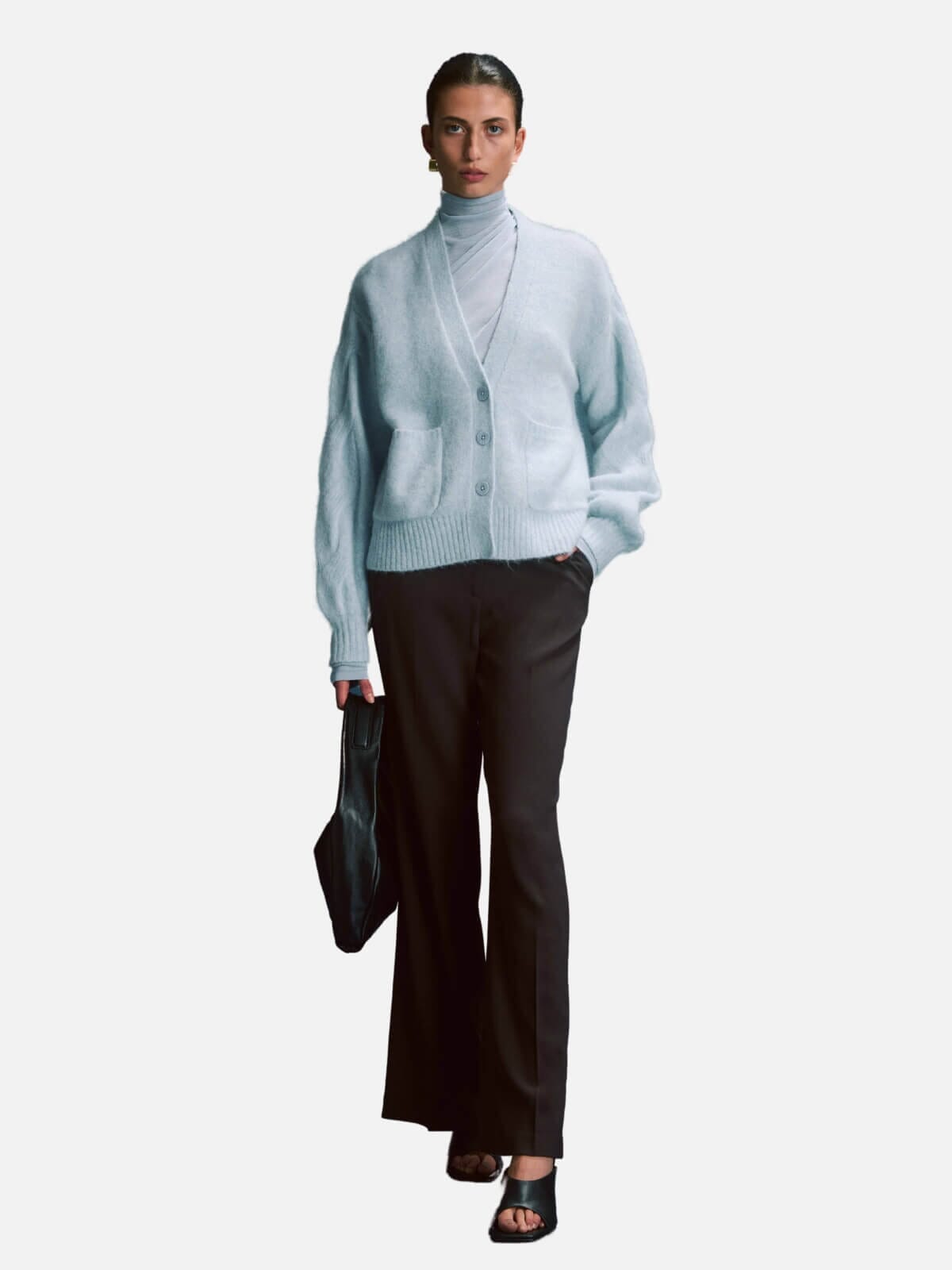 Viktoria & Woods | Quebec Cardi - Cerulean | Perlu
