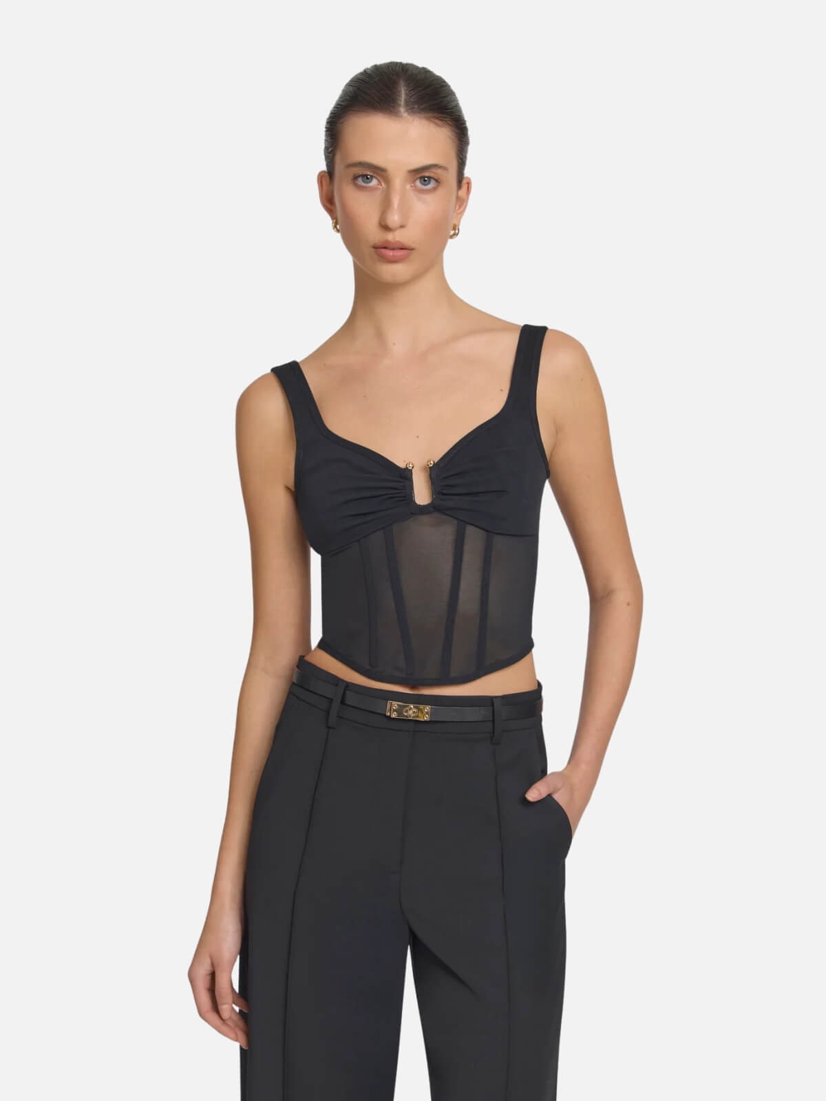 Spellbound Bustier - Black