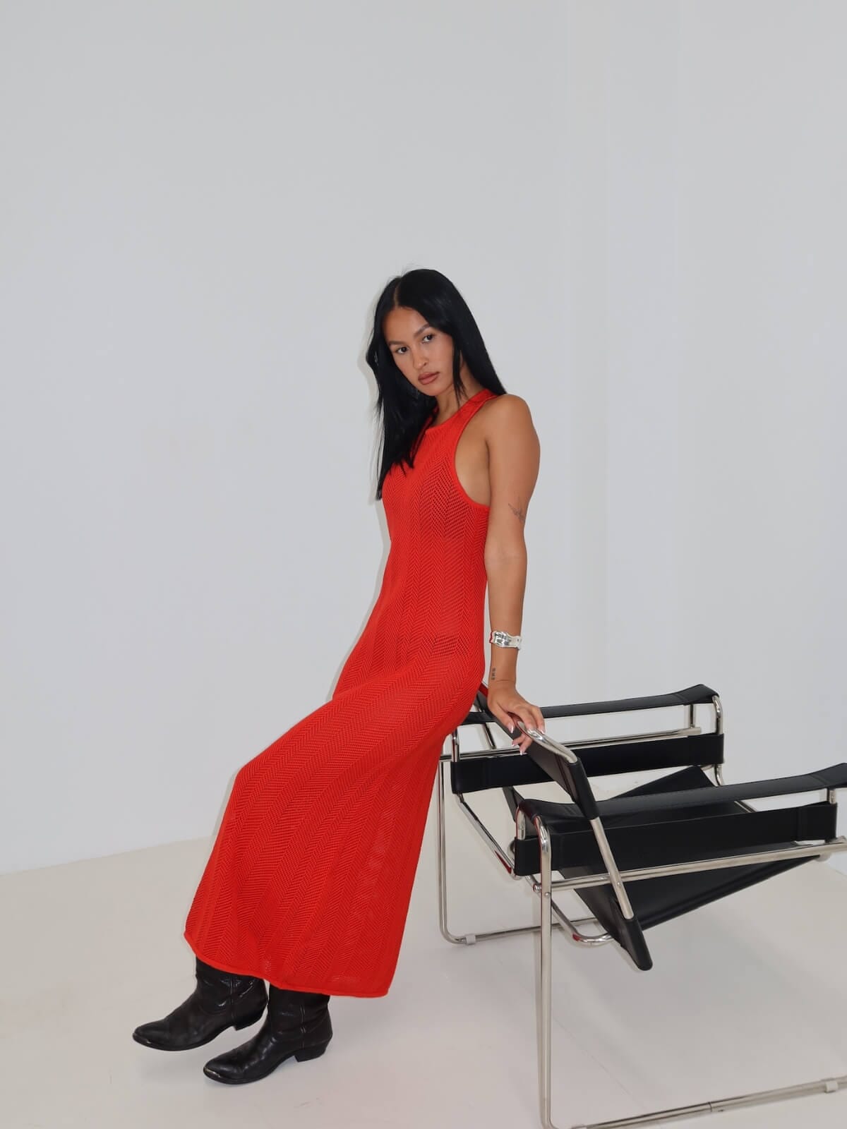 Viktoria & Woods | Sundown Dress - True Red | Perlu