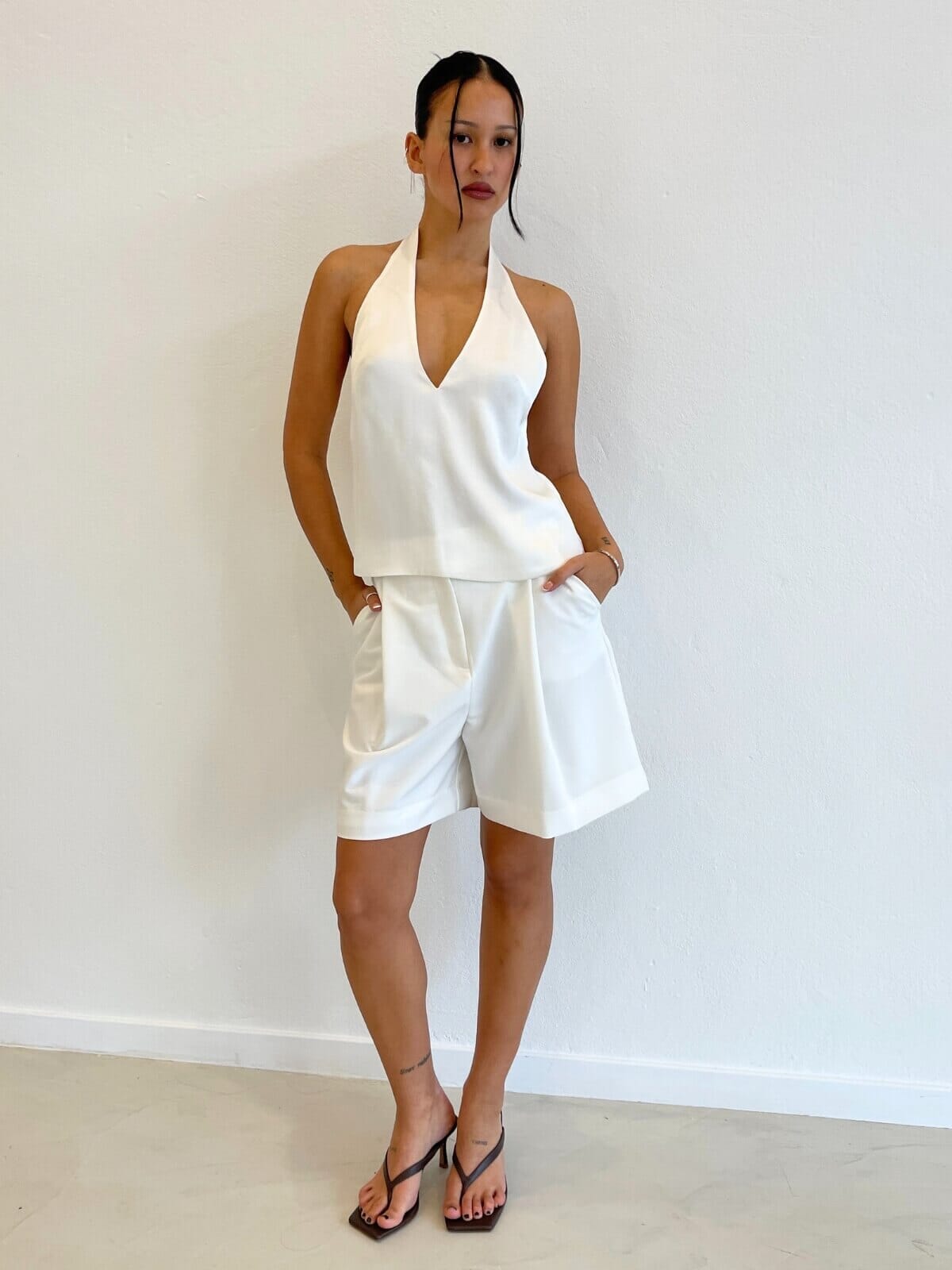 Unisex Granger Short - Ivory Shorts Viktoria & Woods 