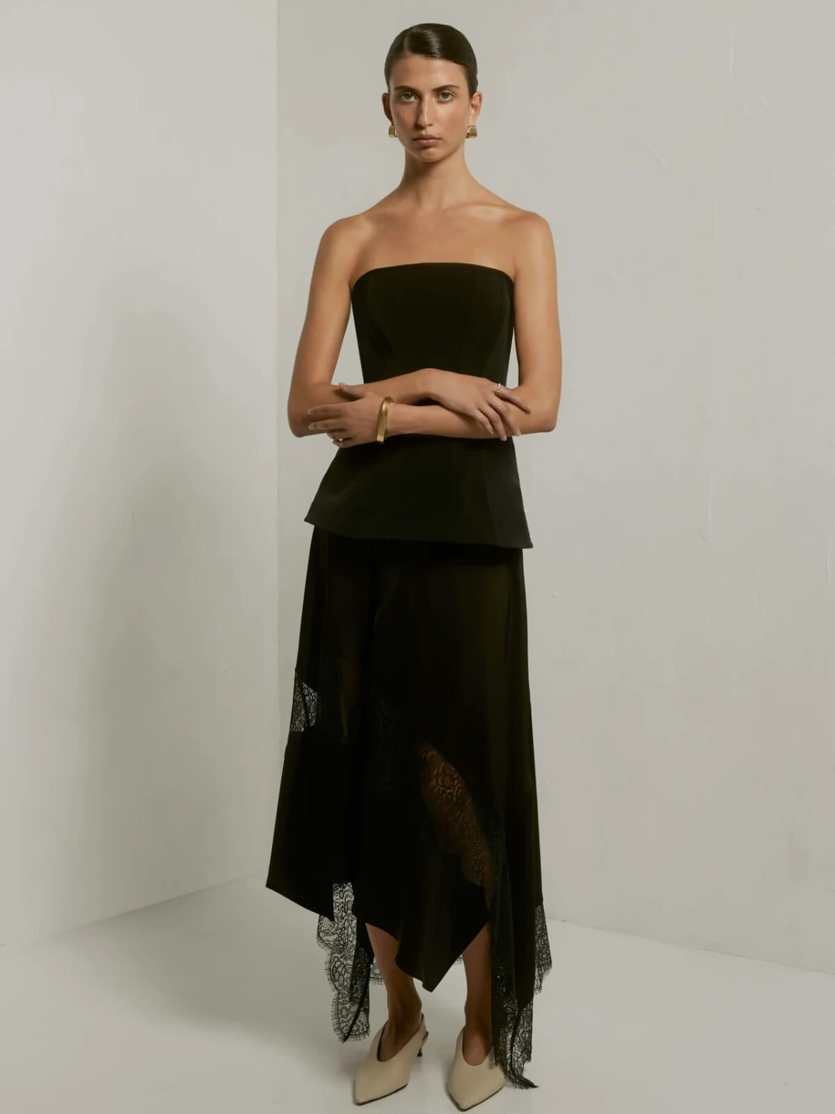 Winslow Bustier - Black