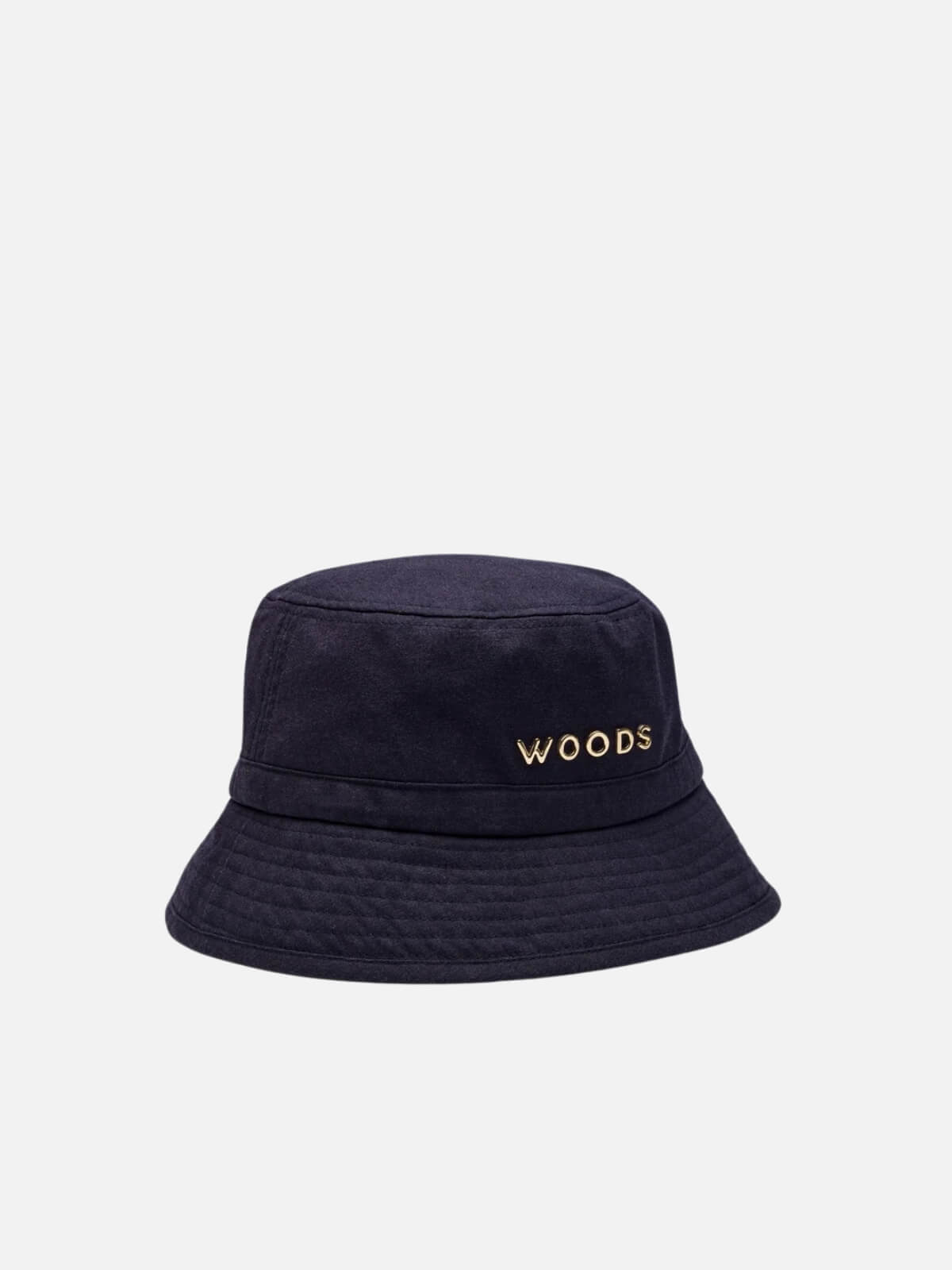 Woods Metal Bucket Hat - Black