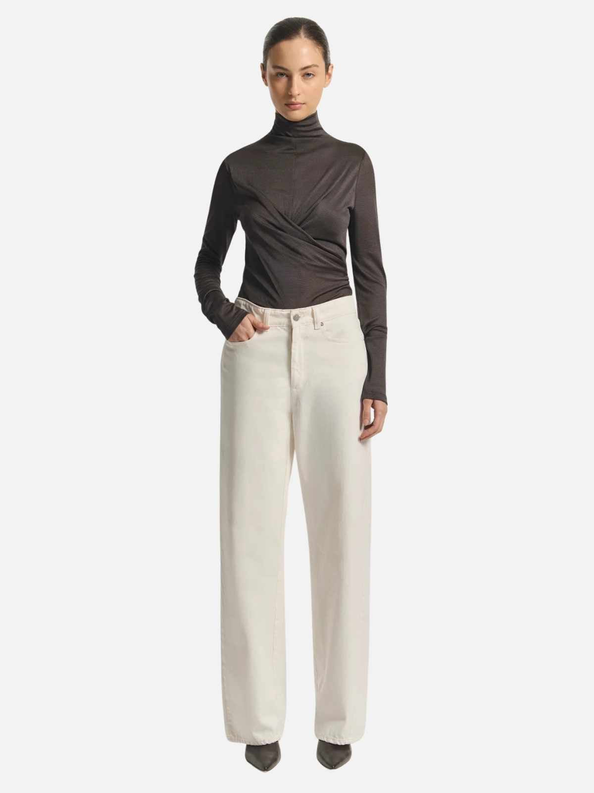 Iridescent Top - Chocolate