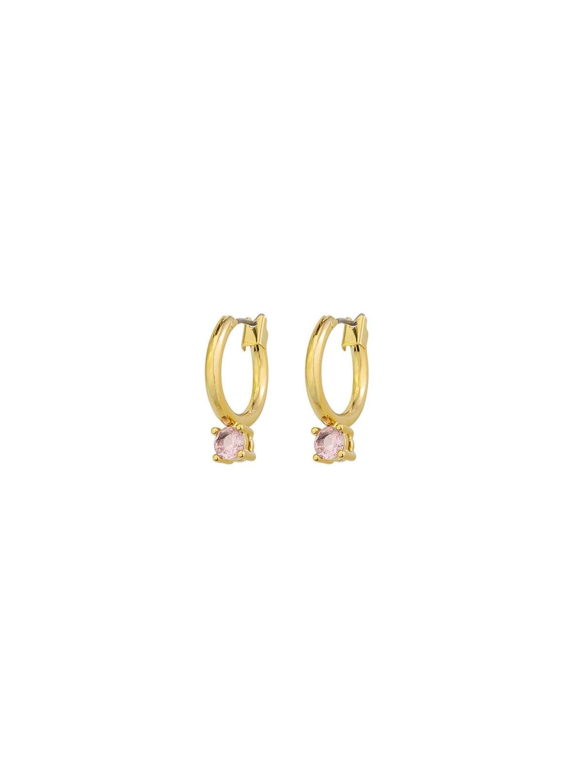 Sarina Sleepers - Rose/Gold Earrings Jolie & Deen 