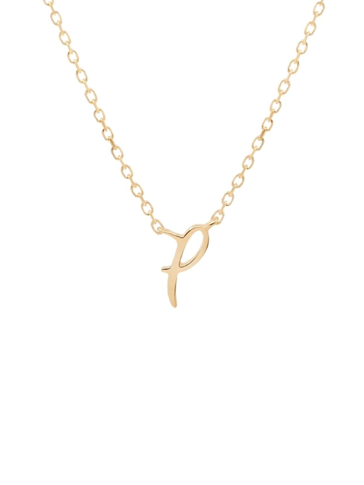 14K Gold Love Letter Necklace Necklaces By Charlotte P 