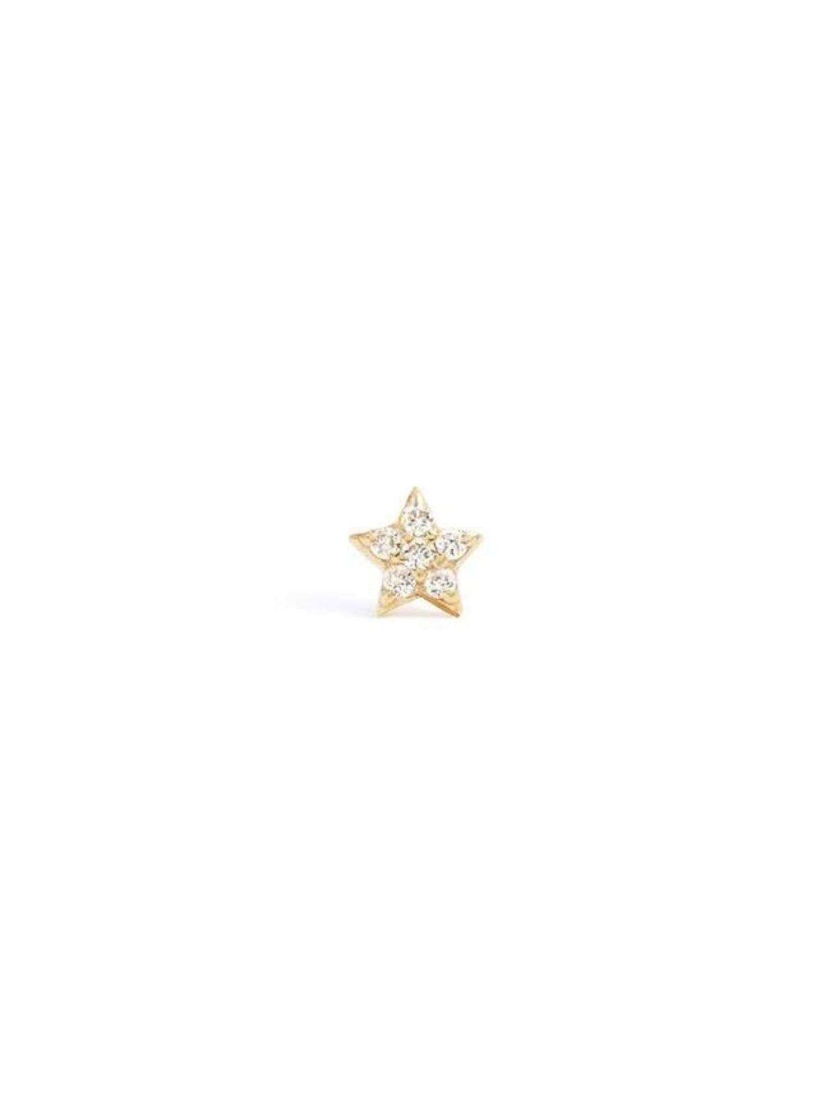 By Charlotte 14k Gold Venus Earrings - Single