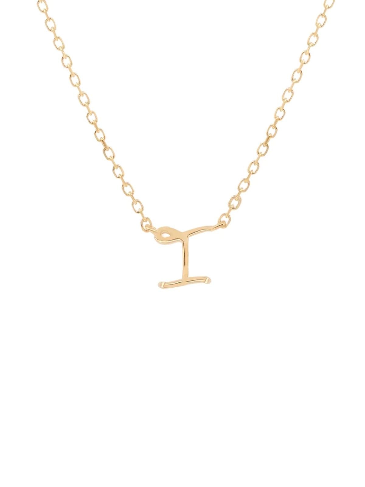 14K Gold Love Letter Necklace Necklaces By Charlotte I 