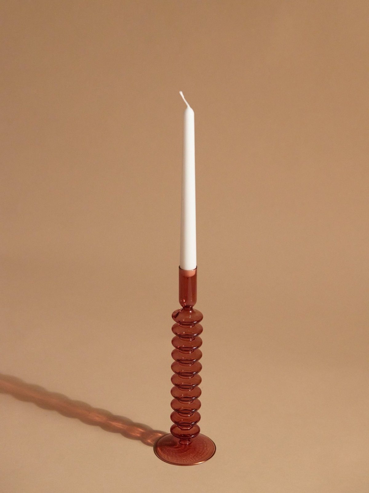 Aeyre Home Alto Candlestick - Brown | Perlu