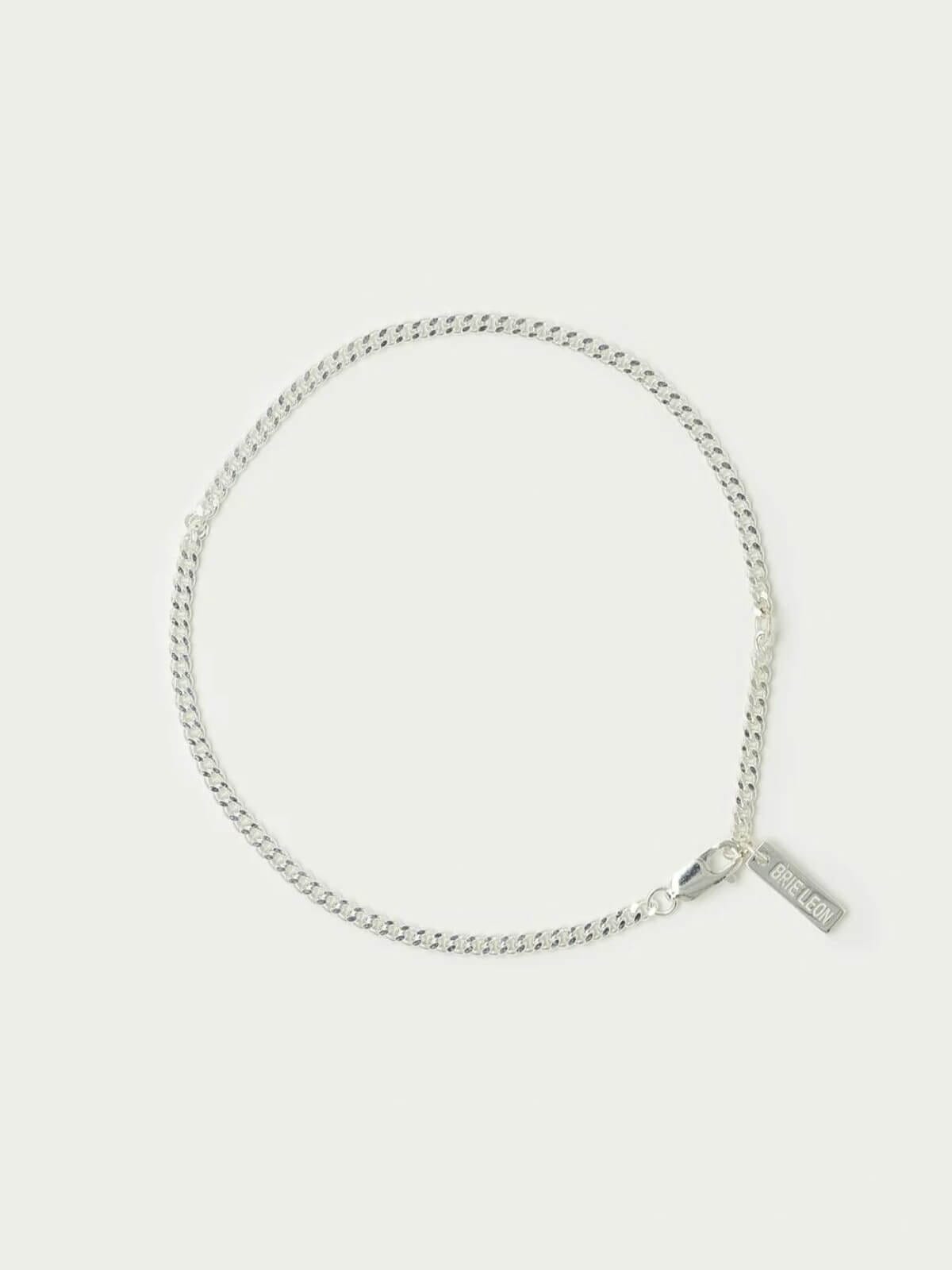 Brie Leon | Curb Chain Bracelet - Silver | Perlu
