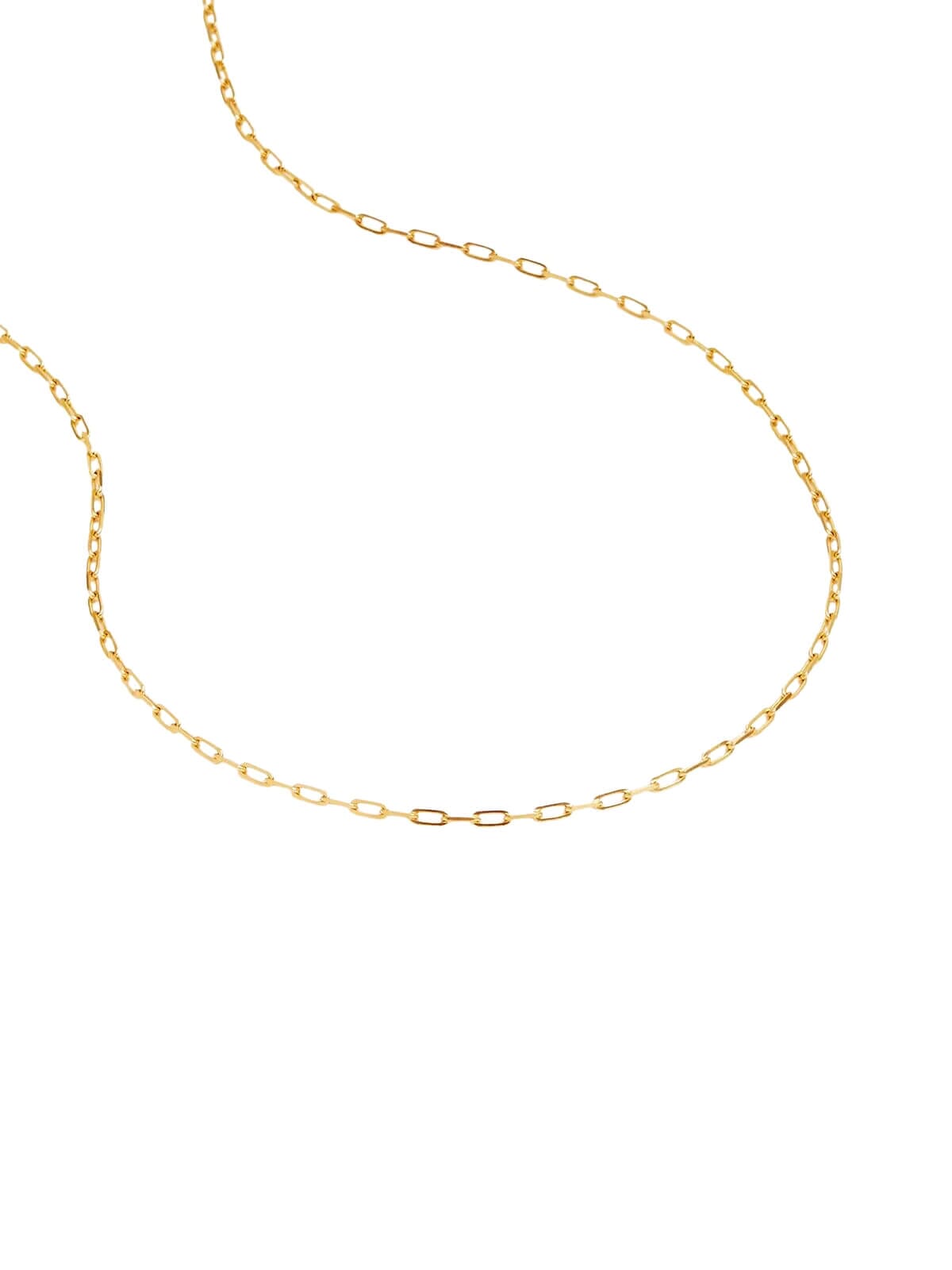 By Charlotte | 18" Link Chain Necklace - Gold | Perlu