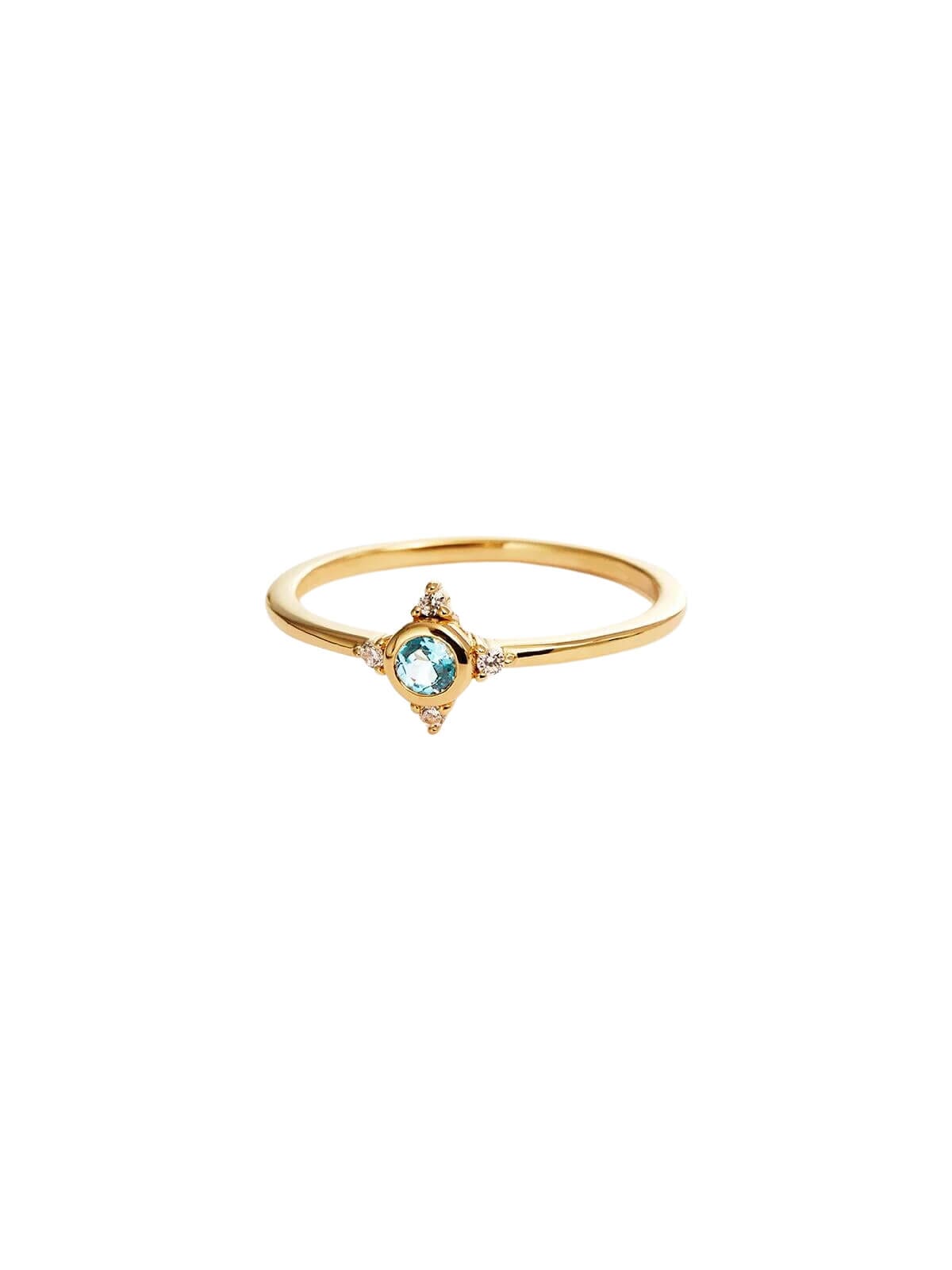 By Charlotte | Chasing Dreams Ring - Gold | Perlu