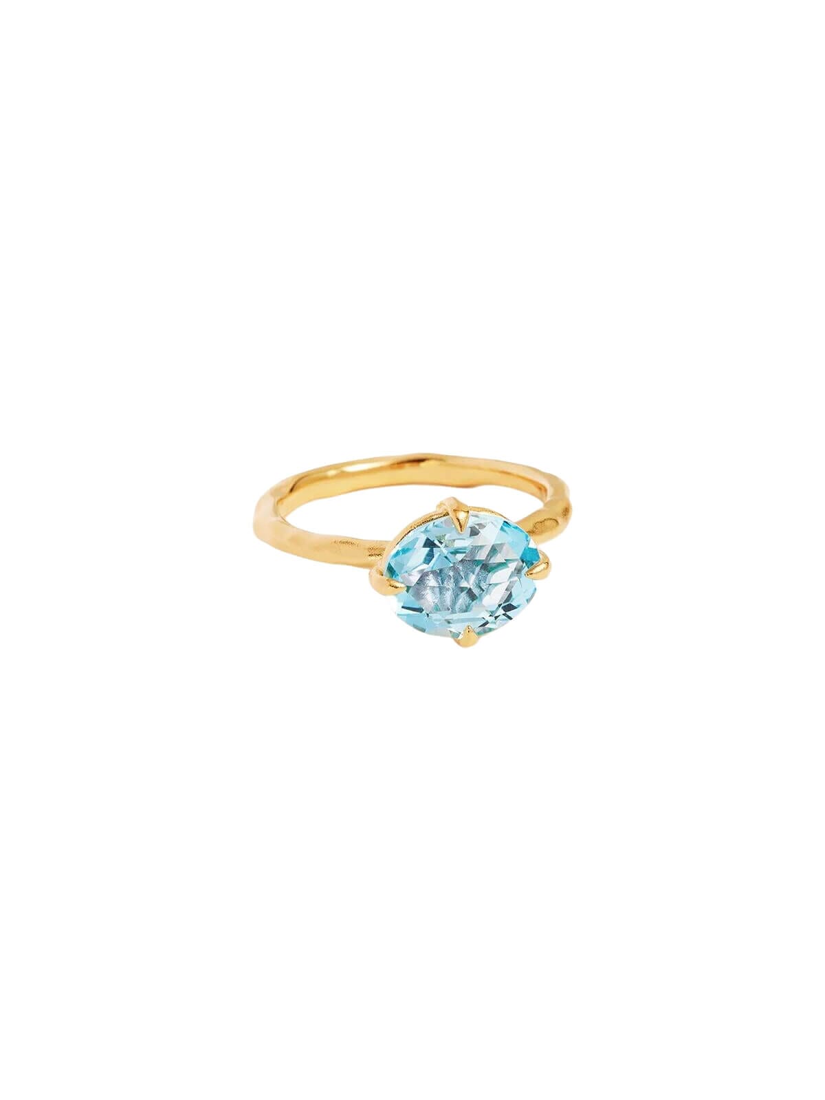 By Charlotte | Clarity Ring - Gold | Perlu