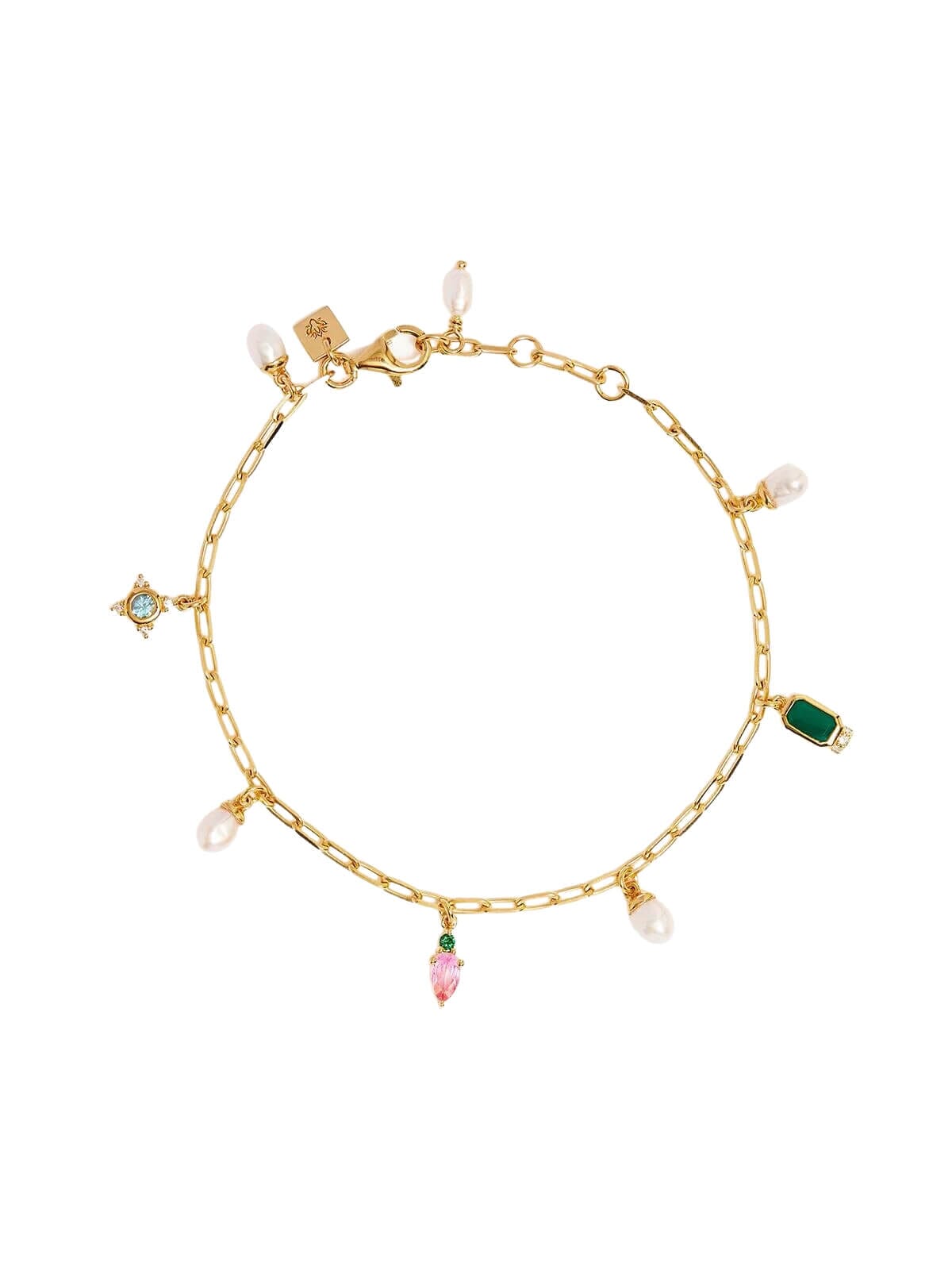 By Charlotte | Connect to the Universe Bracelet - Gold | Perlu