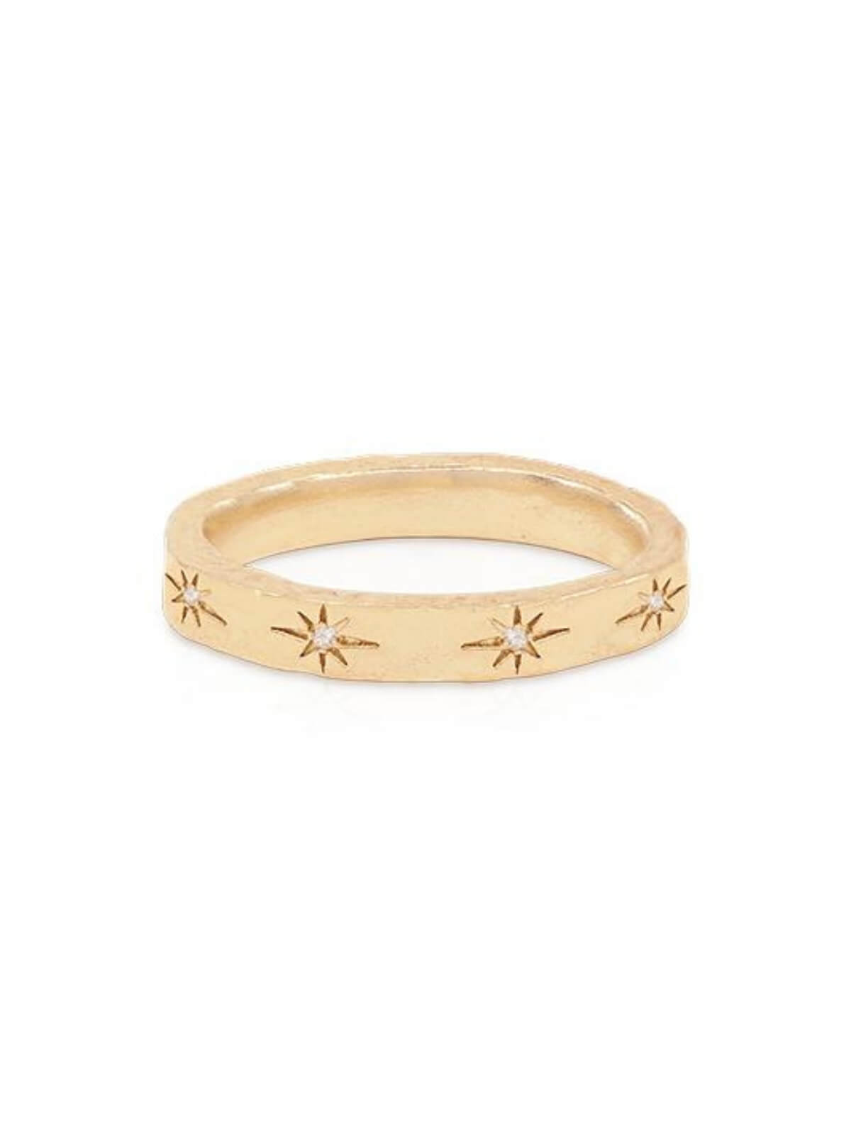 By Charlotte | Stardust Ring - Gold | Perlu