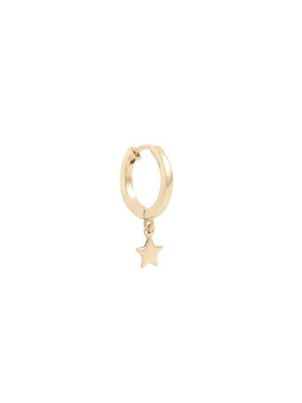 By Charlotte 14k Wish Upon A Star Hoop - Single